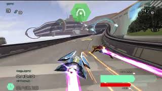 pcsx2  Wipeout Pulse 4K [upl. by Lokkin]