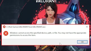 Windows Cannot Access Specified Device Path or File You May Not Have Appropriate Permissions [upl. by Ahael113]