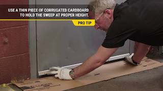 Xcluder Rodent Proof Door Sweep Installation Instructions [upl. by Elyod]