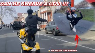 Lt80 wheelies in the pack  Is he a Fender bender [upl. by Lawrence]