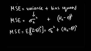 Mean Square Error  Par A  Dougherty Review Chapter  Econometrics [upl. by Zzahc541]