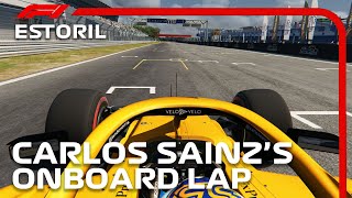 F1 2020 Estoril Circuit  Carlos Sainz Onboard  Assetto Corsa [upl. by Dutch]