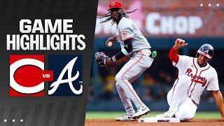 Reds vs Braves Game Highlights 72224  MLB Highlights [upl. by Leirbaj643]