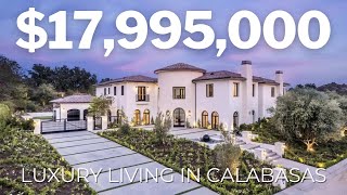 Luxury Living in Calabasas California  Million Dollar Home Tour  California Real Estate [upl. by Yesoj881]