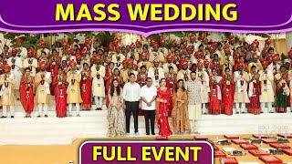 Ambani Family Organised Mass Wedding  Full Wedding UNCUT Video  Neeta Mukesh Akash Shloka Isha [upl. by Kurtz375]