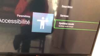 Freebox mini 4K et talkback réglage de la vitesse de parole [upl. by Neelyhtak565]