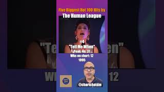 Human League  Five Biggest Hits on the Hot 100 humanleague [upl. by Gimble328]