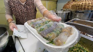 Rolled rice noodles 越南小卷粉  Chinese Street Food [upl. by Violet]