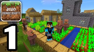 MiniCraft 2020  SURVIVAL  VILLAGE  Gameplay Part 1 [upl. by Allerie]