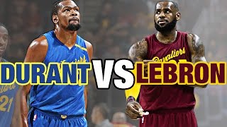 LeBron James VS Kevin Durant Epic Christmas Day Duel  122516 [upl. by Naliorf]