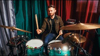 Drum recording studio  Sound samples  Anton James Olsson [upl. by Ecyoj]