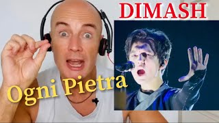 DIMASH Olimpico Ogni Pietra Vocal Coach STUNNED [upl. by Castera]