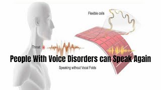 A Simple Sticker Could Allow People With Voice Disorders to Speak Again [upl. by Eerac]