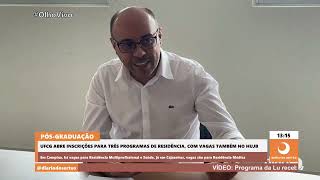 UFCG abre inscrições para três programas de Residência com vagas também no HUJB de Cajazeiras [upl. by Viveca622]