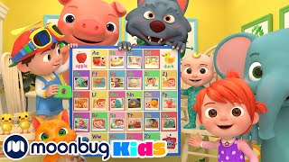 ABC Phonics Song  CoComelon  Moonbug Literacy [upl. by Silva148]