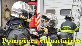 Pompiers volontaires à la caserne Bouvines du SDIS Nord à Lille [upl. by Mayworm173]