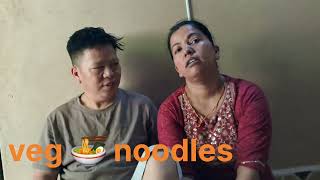 HEALTHY VEGETABLE NOODLES MUKKBANG  how to make VEGETABLE noodles 🍜 😋 shimaya179 mukbang [upl. by Gustie]