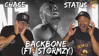 THIS WAS EXPLOSIVE  Americans React to Chase amp Status  Backbone ft Stormzy [upl. by Anitselec]