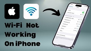 How to Fix WiFi Not Working On iPhone [upl. by Nivlem]