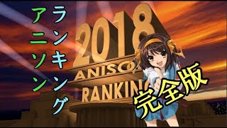 【完全版】2018年アニソン再生回数ランキング！【最新】 2018 Top Anime Songs [upl. by Adiuqal]