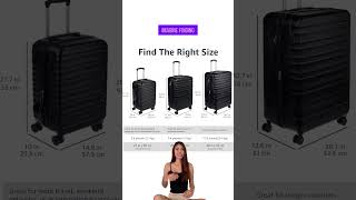 Amazon Basics Expandable Hardside Luggage Suitcase with Wheels 30Inch Spinner with Four Spinner W [upl. by Honey924]