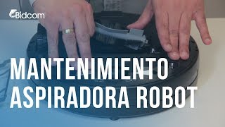 Mantenimiento y consejos para tu aspiradora robot Gadnic limpia pisos 120m² a 150m² ROB00074 [upl. by Tyra883]