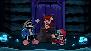 FNF Dusttale Remastered  The Murderer by Nathan S [upl. by Ottie]