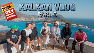 KALKAN VLOG Part I  DEV MALİKANEYE YERLEŞTİK  15K MARKET ALIŞVERİŞİ 😰 [upl. by Asilenna]