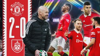 Back In Business 👊  Man Utd 20 Burnley  Highlights [upl. by Kazue]