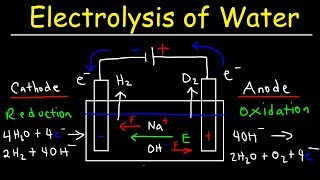 Electrolysis of Water  Electrochemistry [upl. by Eramal]