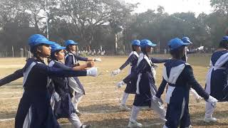 BPATC School amp College Marchpast2019 [upl. by Yrehcaz252]