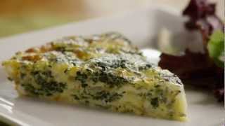 How to Make Crustless Spinach Quiche  Allrecipes [upl. by Rednaeel970]