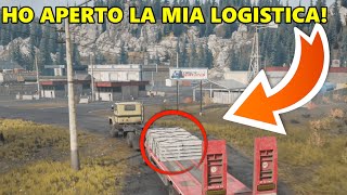 HO FINALMENTE APERTO LA MIA AZIENDA DI AUTOTRASPORTI  SnowRunner Ep 1🚚🏭🥫📦🔥 [upl. by Helena]