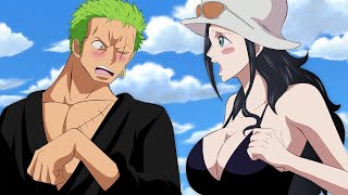 Zoro reveals why he gets shy in the presence of Nico Robin in One Piece [upl. by Les]