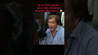 Ils se font passer pour des aviateurs Anglais mais😅🤣 shorts humour france histoire film fyp [upl. by Lebisor]