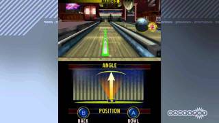 Brunswick Pro Bowling  Marko vs Kingsta Gameplay Movie 3DS [upl. by Aikyt]