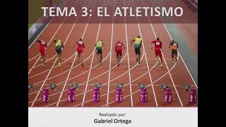 RESUMEN ATLETISMO  Educación Física [upl. by Sitarski]