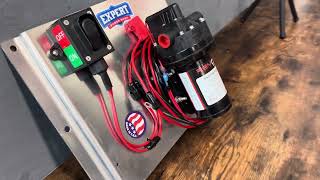 12V Softwash Pump Setup [upl. by Onig]