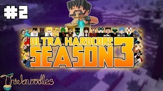 Minecraft Ultra Hardcore Season 3  Episode 2  Diamonds And More Diamonds [upl. by Laitselec32]