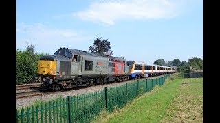 37611 amp 37800 5Q26 Asfordby Test Centre amp Melton Mowbray 27th August 2019 [upl. by Giarg967]