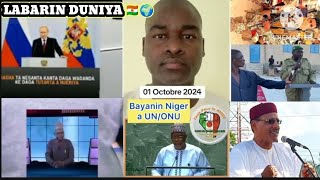 Masha Allah Niger 🇳🇪 labarin majalisar dinkin duniya ta fito yayi mgn kusauraro video 👈 [upl. by Currier427]