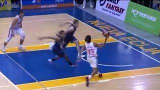 Dhon Reverente scores then gets hurt  Nueva Ecija vs Pasay MPBL Playoffs Game 2 [upl. by Rudich]