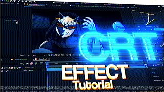 CRT Effect  After Effects Tutorial [upl. by Barbabra]