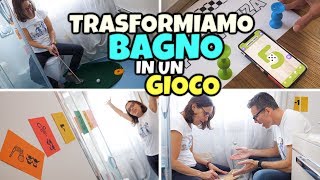 TRASFORMIAMO IL NOSTRO BAGNO in un Gioco da Tavolo [upl. by Ki506]