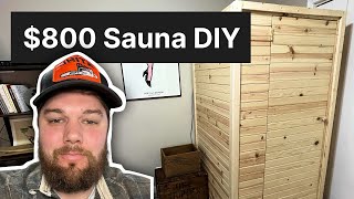 800 Sauna Build [upl. by Annahsirhc332]