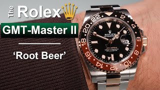 Rolex GMT Master 2 Root Beer 126711CHNR Two Tone Everose amp Steel Review [upl. by Rojam]