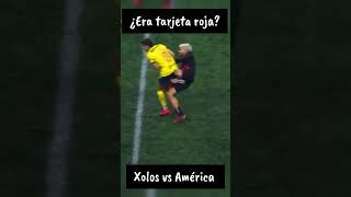 ¿Era tarjeta roja Polémica jugada en Tijuana vs América ⚽ Liga Mx [upl. by Megen]