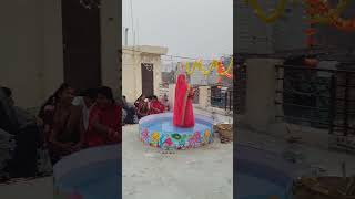 Jal biche khada hoye bhojpuri chattpuja [upl. by Haodnanehs145]