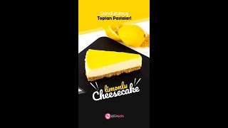 Limonlu Cheesecake Tarifi  Frambuazlı Cheesecake Yapımı  Cheesecake Nasıl Yapılır  shorts [upl. by Alake]