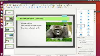 Ajouter des animations dans un diaporama avec LibreOffice Impress [upl. by Ahrens]